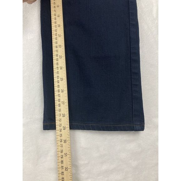 Levi's 538 Straight Denim Jeans Mens‎ Blue Dark Wash Size 34x32 (34x29 Measured) - Picture 9 of 16